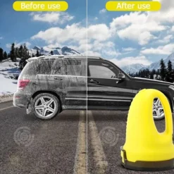 INN Bil Isskrapa USB Laddning Bärbar Snowboard Defroster Vindruta Snöröjningsverktyg snöskyffel