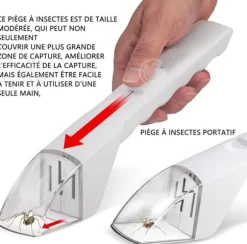 INN Manuell insektsfälla för skadedjursbur Fånga för skadedjursbin Spindlar och andra insekter Insektsfälla Porta