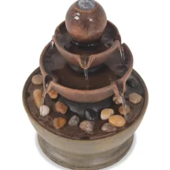 Inomhusfontän med pump polyresin - Innefontän - Innefontän - Home & Living