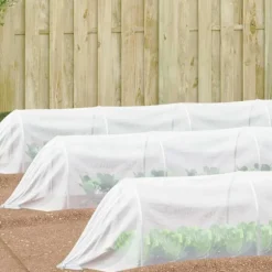 Insektsnät Vit 2 x 25 m polyeten