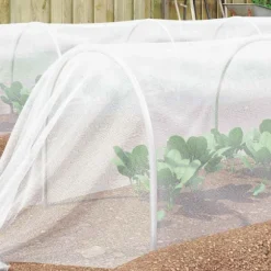 Insektsnät Vit 2 x 25 m polyeten