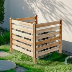 Insynsskydd, 91,4x91,4x91,4 cm, Trä, Utomhusavskärmning