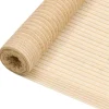 Insynsskyddsnät beige 1,8x25 m HDPE 75 g/m²