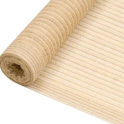 Insynsskyddsnät beige 1,8x25 m HDPE 75 g/m²