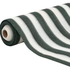 Insynsskyddsnät i HDPE - Solskydd och avskildhet | Färg: Grön/Vit | Storlek: 1,2x10 m