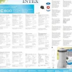 INTEX Patronfilterpump 2271 L/tim 28604GS