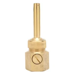 Invändig gänga fontänmunstycke Mässing Justerbart vattenspruthuvud med ventil för dammDN25 32mm