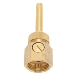 Invändig gänga fontänmunstycke Mässing Justerbart vattenspruthuvud med ventil för dammDN25 32mm