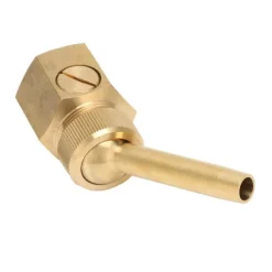 Invändig gänga fontänmunstycke Mässing Justerbart vattenspruthuvud med ventil för dammDN25 32mm