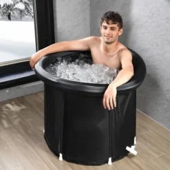 Isbadkar för idrottare, Kallvattenterapi, Uppblåsbart Stoppbadkar, Förbättra återhämtning, Bärbart och praktiskt