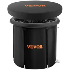 Isbadkar, 80x75 cm, Portabel Uppblåsbar Hopfällbar, Kallterapi