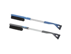 Isskraber med børste 77cm - Aluminium skaft og med vendbar klinge