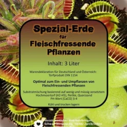 Jord för köttätande växter - köttätande jord