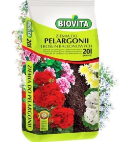 Jord för pelargoner och balkongväxter 20L