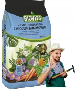 Jord för sådd med kokosfiber 50L Naturligt substrat för quiltning