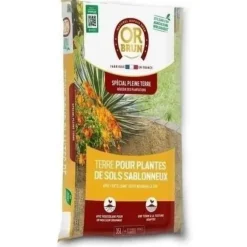 Jord För Växter I Sandiga Jordar - GULDBRUN - Obrtsolsab35N