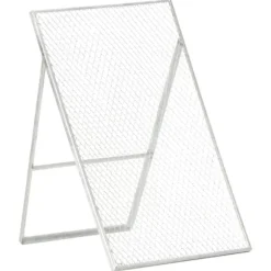 Jordsåll i galvaniserat stål - Multifunktionell kompostseparator | Färg: Silver | Storlek: Justerbar