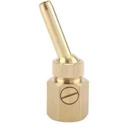 Justerbart universellt mässings rakt fontänmunstycke fontänspruthuvud invändig gänga (DN15)