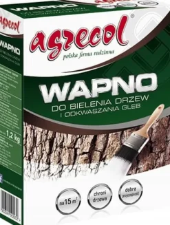 Kalk för vitkalkning av träd och avsurning av jordar 1,2 kg