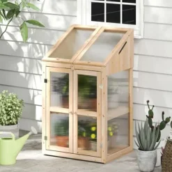 Kallväxthus, 69x58x121 cm, Natur
