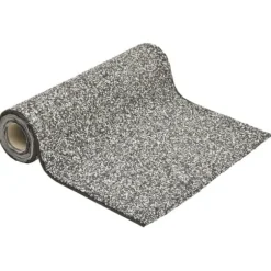 Kantmatta för trädgård - Slitstarkt PP-fleece | Färg: Grå | Storlek: 400x60 cm