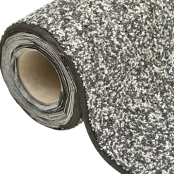 Kantmatta för trädgårdsdamm - Slitstark och dekorativ | Färg: Grå | Storlek: 600x60 cm
