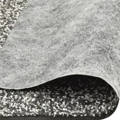 Kantmatta för trädgårdsdamm - Slitstark och dekorativ | Färg: Grå | Storlek: 600x60 cm