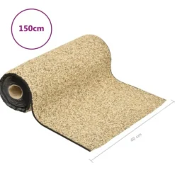 Kantmatta naturlig sand 150x40 cm - Dammkant - Kantmatta - Home & Living