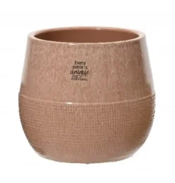 Keramiskt lock modernt mönster 14x16 cm runt