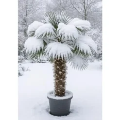 Kinesisk hampapalme Trachycarpus fortunei 40cm kruka 180-200cm hög