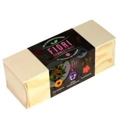 KIT FÖR SJÄLVODLING AV ÄTBARA BLOMMAR (KALENDULA, VIOLA VITTROCKIANA OCH NASTURTIUM)