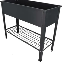 Köksland - Varumärke - Antracitmetal - 100,5 x 40,5 x 80,5 cm - Volym 80L - Lastkapacitet 40kg