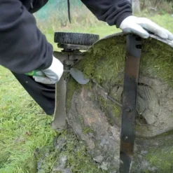 Klippskrapa - ribimex - Stål - Rostskyddsbeläggning - Ergonomiskt tvåmaterialshandtag - Manuell