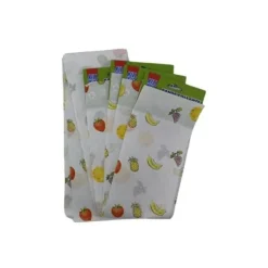 Klisterfällor för Flugor – Fruktmönster, Utan Kemiska Produkter Set om 4