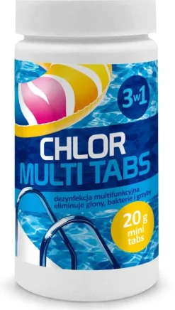 Klor Mini Multitabletter 20g 1kg - Gamix