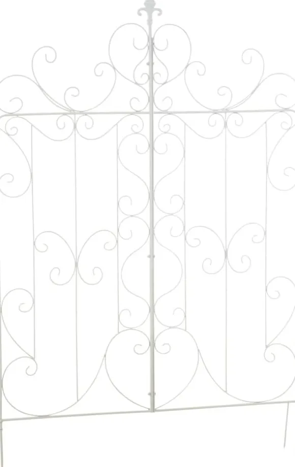 Klättringsram för trädgård - fristående schema - enkel montering | Färg: Vit