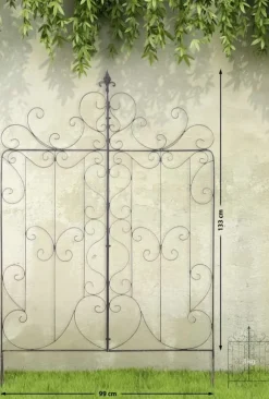 Klättringsram för trädgård - fristående schema - enkel montering | Färg: brons