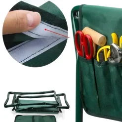 Knäböjande trädgårdspall fällstol skumsits fars dag pappa