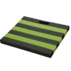 Knämatta 35x30 cm Svart/Grön