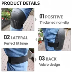 Knäskydd för trädgårdsarbete för män och kvinnor, lätta, vattentäta knäskydd i skum med justerbara kardborreband för enkel trädgårdsanvändning - perf | CDON