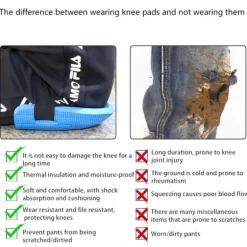 Knäskydd för trädgårdsarbete för män och kvinnor, lätta, vattentäta knäskydd i skum med justerbara kardborreband för enkel trädgårdsanvändning - perf | CDON