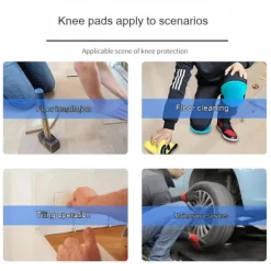 Knäskydd för trädgårdsarbete för män och kvinnor, lätta, vattentäta knäskydd i skum med justerbara kardborreband för enkel trädgårdsanvändning - perf | CDON