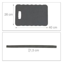 Knäskyddssats, 1,5x40x26 cm