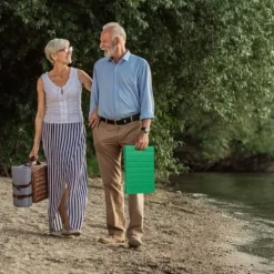 Knäskyddssats, 4x39,5x20 cm, Grön