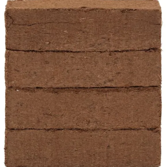 Kokosfiberblock för växter - 24 st | Vikt: 15,6 kg | Ekologisk & naturlig odling