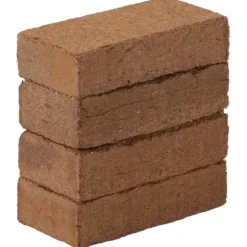 Kokosfiberblock 12-pack - Odlingsmedium för växter | Vikt: 7,8 kg | Storlek per block: 650 g