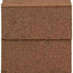 Kokosfiberblock 12-pack - Odlingsmedium för växter | Vikt: 7,8 kg | Storlek per block: 650 g