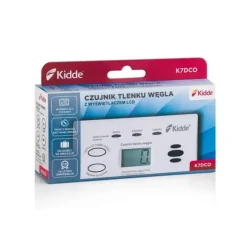 Kolmonoxiddetektor Kidde K7DCO med display Vit