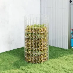 Kompost Ø50x100 cm galvaniserat stål