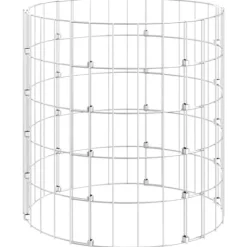 Kompost Ø50x50 cm galvaniserat stål